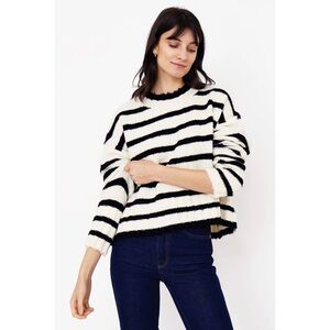 KULE | “The Ruba” Striped Wool Sweater